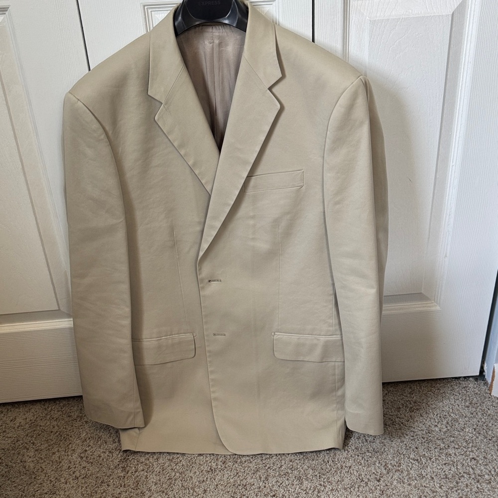 Express Light Tan Men's Blazer